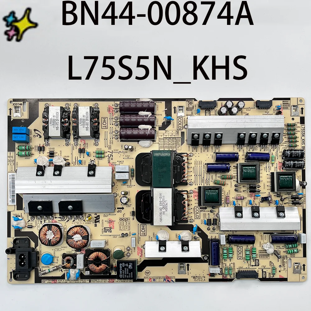 

BN44-00874A L75S5N_KHS Power Supply Board is for UN70KU6300FXZA UN70KU6300 UA70KU6300JXXZ UA70KU7000R UA75KU6300J UA78KU6900JXXZ