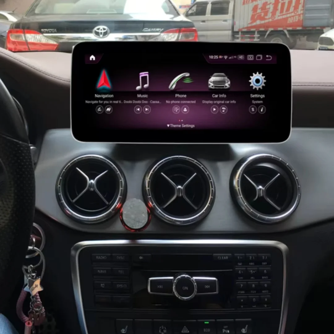 Android para mercedes benz classe cla c117 2013-2015 reprodutor de vídeo do carro rádio navegação gps estéreo multimídia unidade principal tela