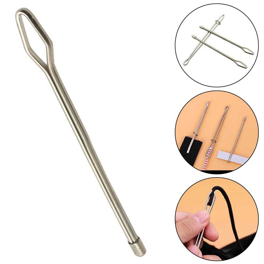 ماكينة إبرة ذات شريط مرن مدمج كما هو موضح، جهاز خيوط بشريط مطاطي مريح للخياطة المدمجة #3