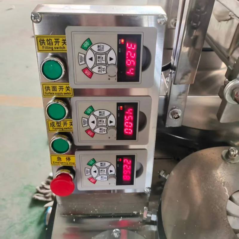 Automatic Steamed Bun Baozi Maker Machine Commercial Industrial Mini Dim Sum Xiao Long Bao Siopao Momo Stuffing Making Machine