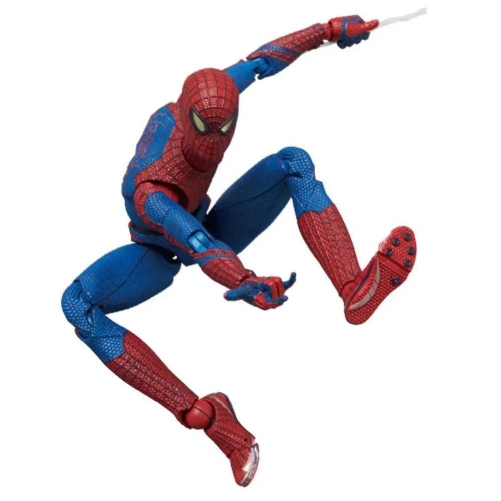 Ct Toys Spiderman Mafex 001 Figure Peter Parker Andrew Garfield GK Figurine Spider-Man Action Figures Model Customized Toys Gift