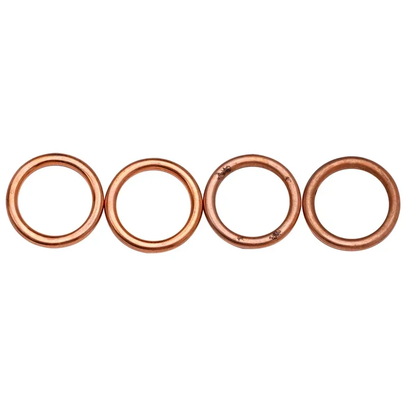 30 x 23 x 4mm 4PCS Motorcycle Exhaust Pipe Gasket