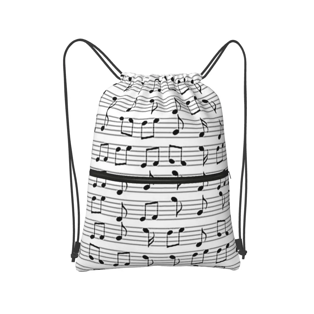 

Абстрактные клавиши фортепиано с музыкальными нотами, рюкзаки, повседневные портативные сумки на шнурке, сумка для обуви, сумки для книг для мужчин, женщин, студентов
