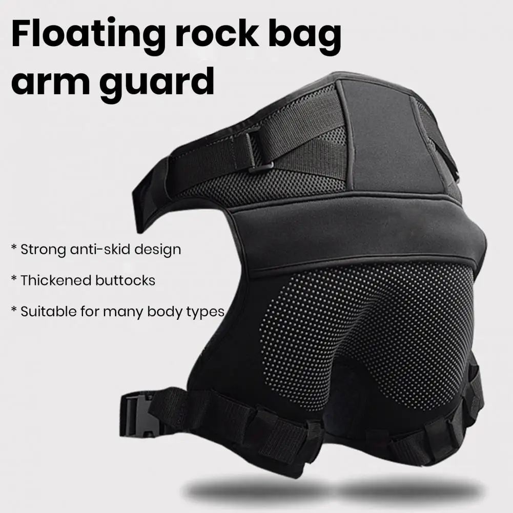 Fishing Chair Pad Cushion Seat Mat Fishing Cushion Anti-Slip Tailbone Protection Wearable Fishing Seat Cushion Adjustable Strap