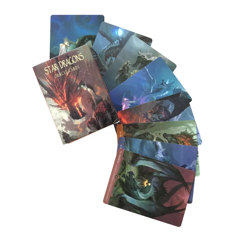 Star Dragons Oracle Paper Card Game Oracle Entertainment Fate Divination Card Tarot And A Variety Of Tarot Options PDF Guide