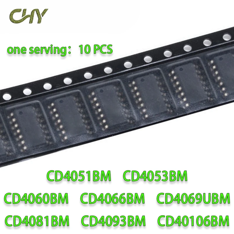 10PCS CD4053BM SOP16 SOP CD4053 CD4051BM CD4060BM CD4066BM CD4069UBM CD4081BM CD4093BM CD40106BM CD4051 CD4060 CD4066 CD4069