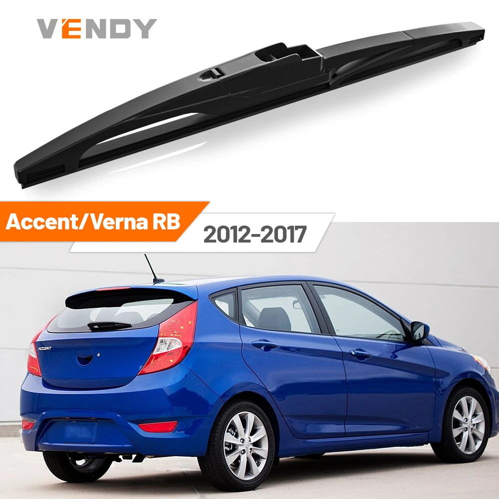 1 stücke Heckscheibenwischerblatt Für Hyundai Accent Verna RB 2012-2017 2013 2014 2015 2016 Scheibenwischer Zubehör