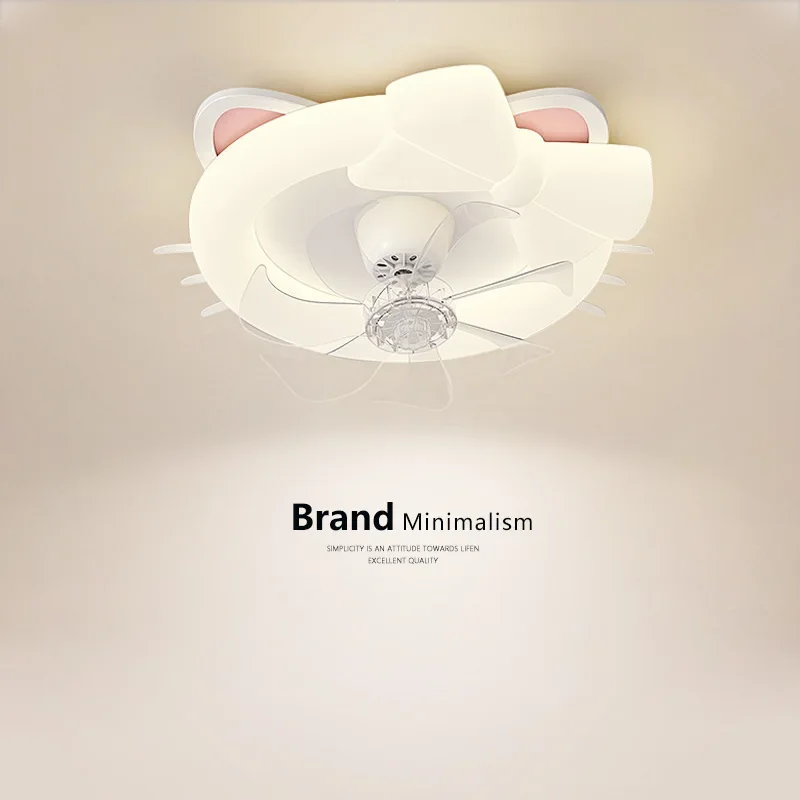 Bedroom fan light, children's room light full spectrum eye protection