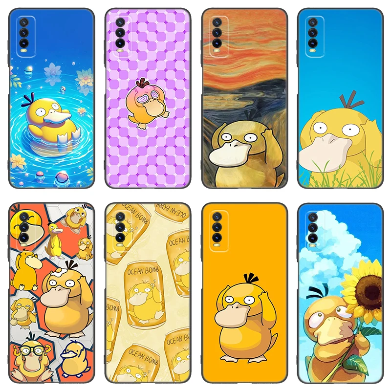 Чехол для телефона P-Pokemon Psyduck для Vivo Y17 Y19 Y51 Y52 S V27 V29 V30 Pro V40 V50 Lite Y36 Y39 Y78 Y100 5G Y04 Y22 Y27 Y29 Y35 Чехол для телефона P-Pokemon Psyduck для Vivo Y17 Y19 Y51 Y52 S V27 V29 V30 Pro V40 V50 Lite Y36 Y39 Y78 Y100 5G Y04 Y22 Y27 Y29 Y35