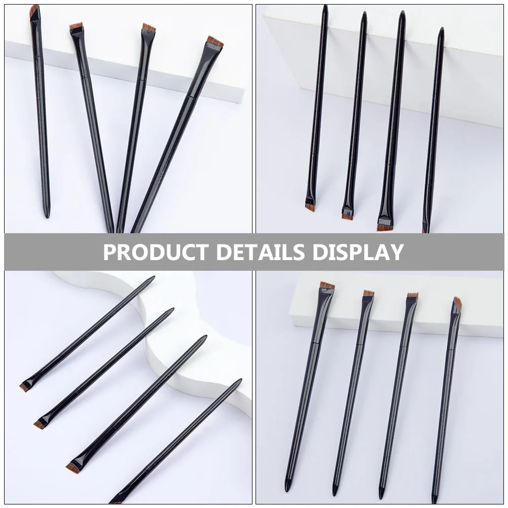 

1Set Eyeliner Brush Set Makeup Eye Brushes Eyebrow Makeup Tool Portable Thin Eyeliner Brush for Women