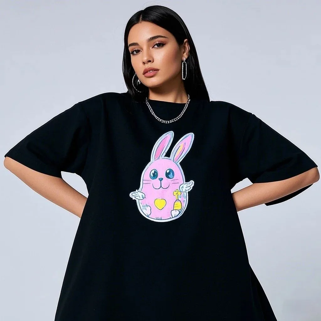 Plus size feminino verão faion ort sve camiseta cleanfit sle outro material 00% sem almofada no peito coleção de inverno