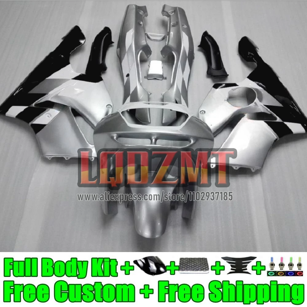 Frame For KAWASAKI NINJA ZX 6R 6 636 600CC 33No.21 silvery black ZX636 ZX-6R ZX6R 1994 1995 1996 1997 ZX-636 94 95 96 97 Fairing