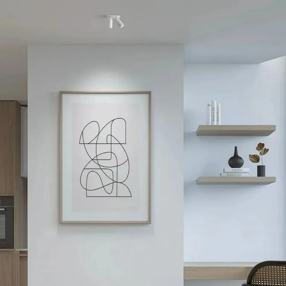 Small Beam Angle LED Spotlight 3 8 15degree Recessed Mini Ceiling Lamp Spot Light Adjustable for Museum Artistic Home 85-265V