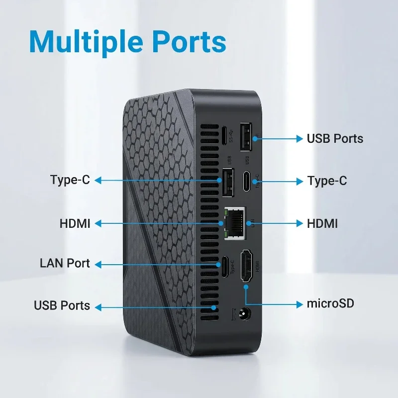 Mini PC gaming Intal Core i9 10980HK i3 6100U WIFI 6 BT5.2 Special Computer Windows 11 Pro SSD 1TB RAM 16GB 32GB PC Gamer view 4