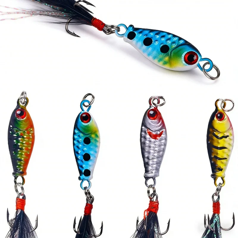 

Миниатюрная приманка-пломбир для дальнего заброса, 4.9 см, 5.2 г, для пресноводной ловли басса и мандарина, специальная имитация наживки