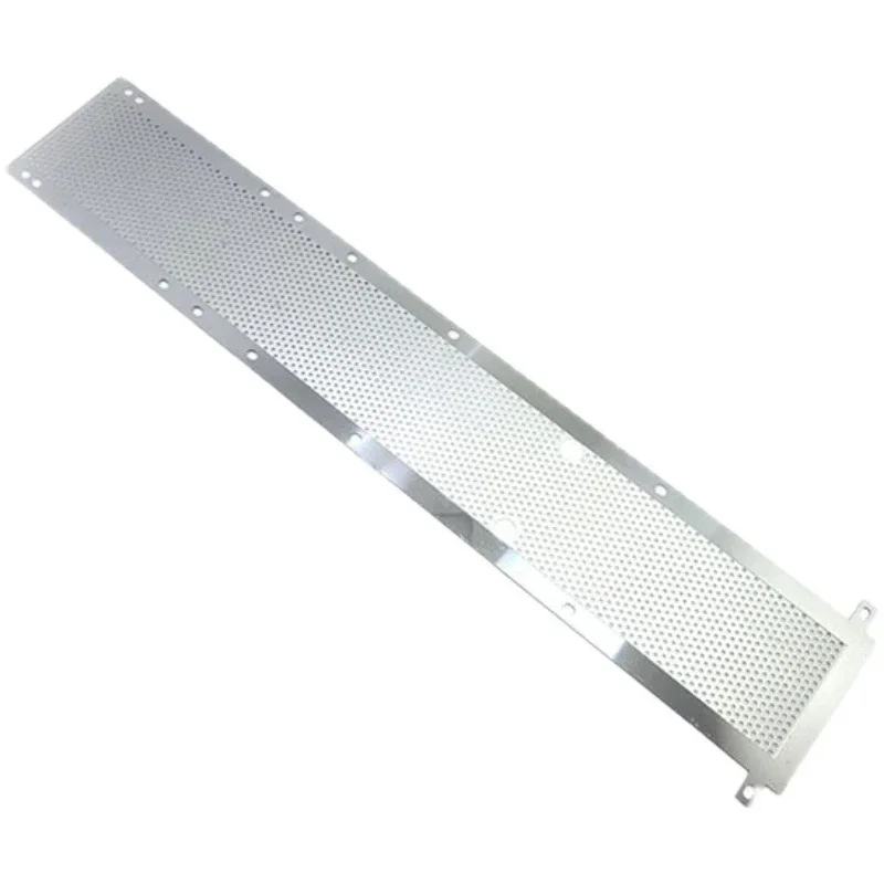 Metal Simulation Skid Plate Cover Plate for 1/14 Tamiya RC Truck Trailer Tipper King Hauler 56344 56301 Car Diy Parts