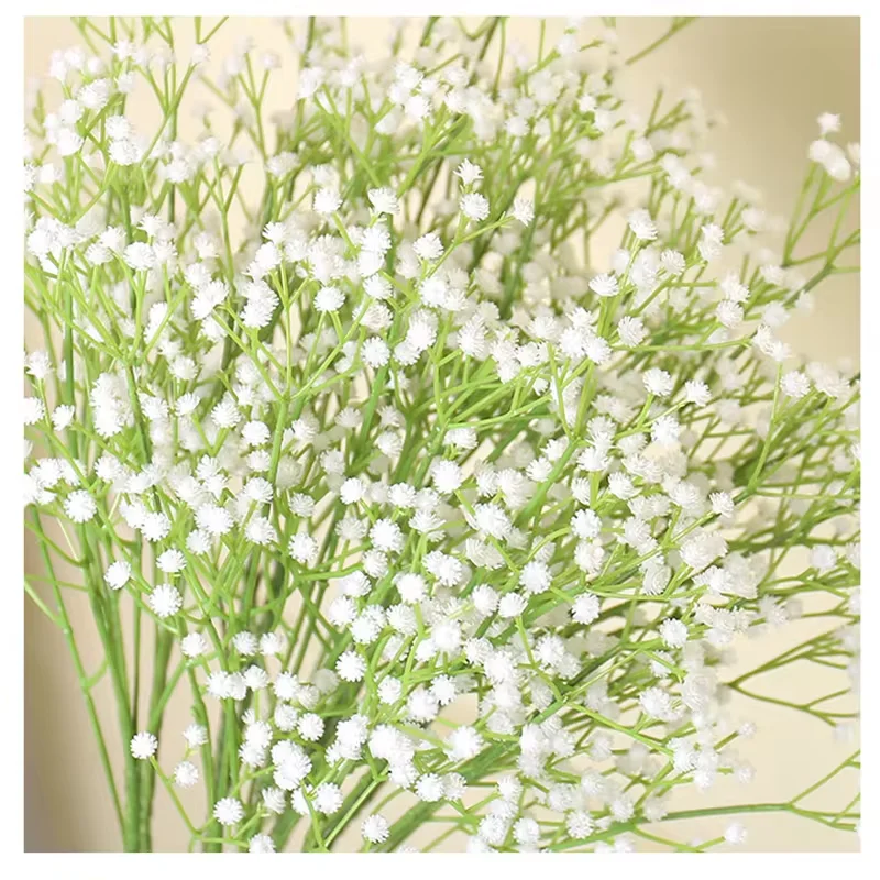 108Heads 63cm Artificial Flowers Gypsophila Babies Breath DIY Floral Bouquets Arrangement for Wedding Home Party Decoration