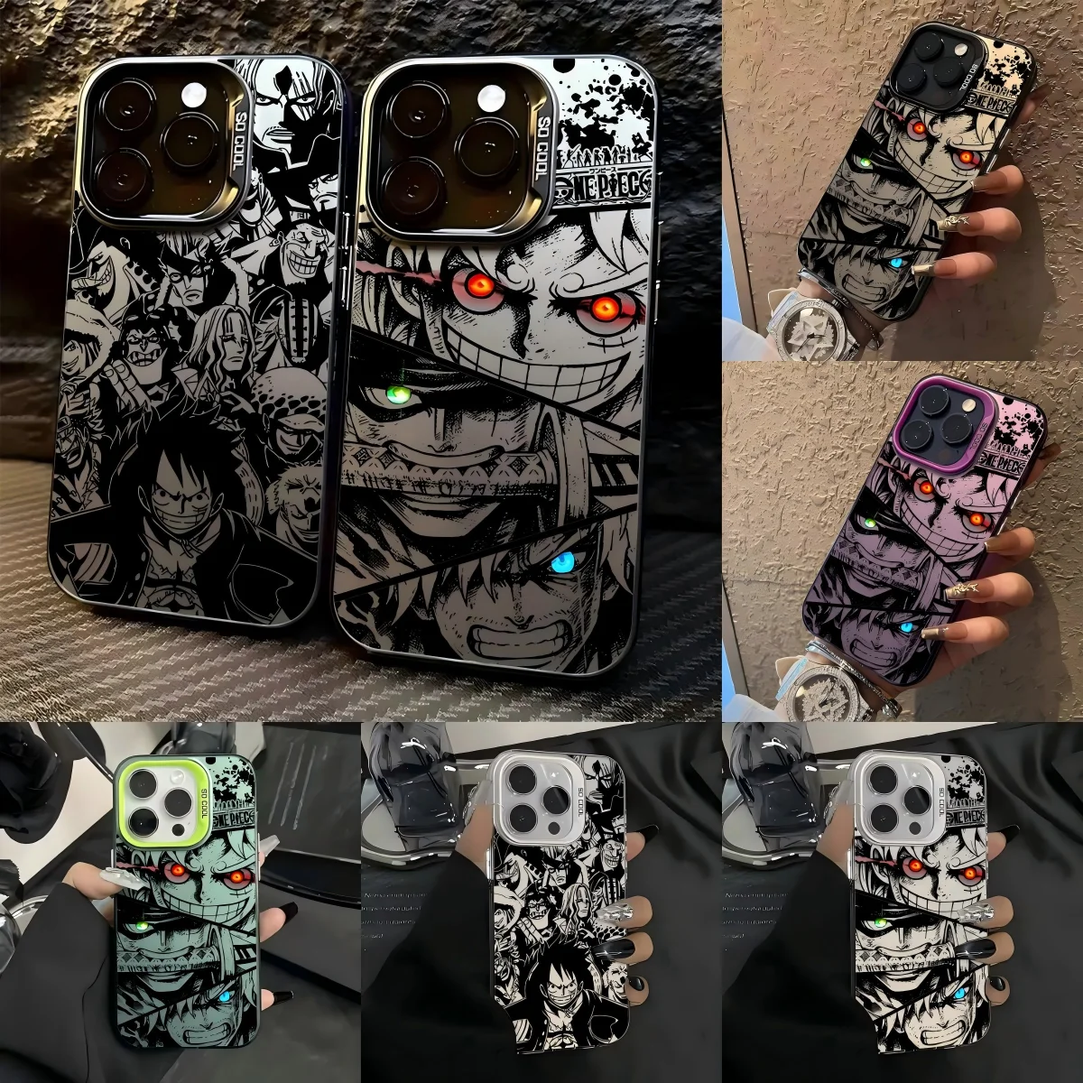 Coque de téléphone Cool Ones Pieces pour iPhone 18 17 17e 16e 16 15 14 13 12 11 mini Pro Max X XR XSMAX 8 Air Plus, anti-chute, finition mate