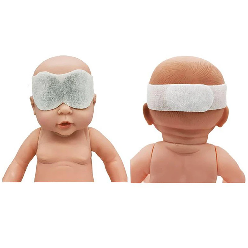 Anti-luz azul máscara de olho do bebê para icterícia fototerapia led lâmpada de luz de raio azul uso doméstico cuidados com os olhos recém-nascidos