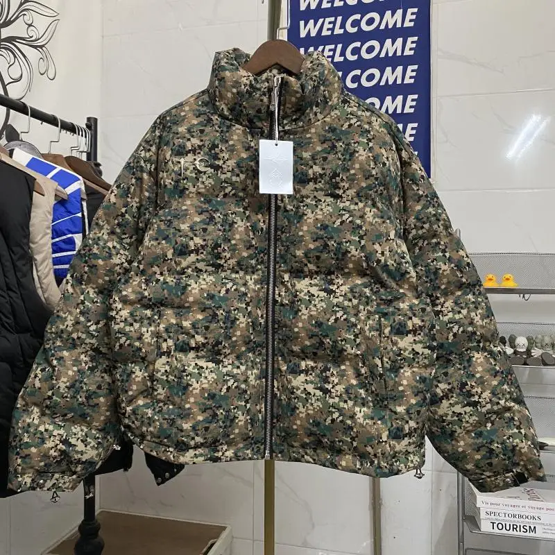 

Thug Club Metal Bae нейлоновая водонепроницаемая ветрозащитная камуфляжная пуховая хлопковая теплая куртка для мужчин и женщин верхняя одежда зимнее пальто