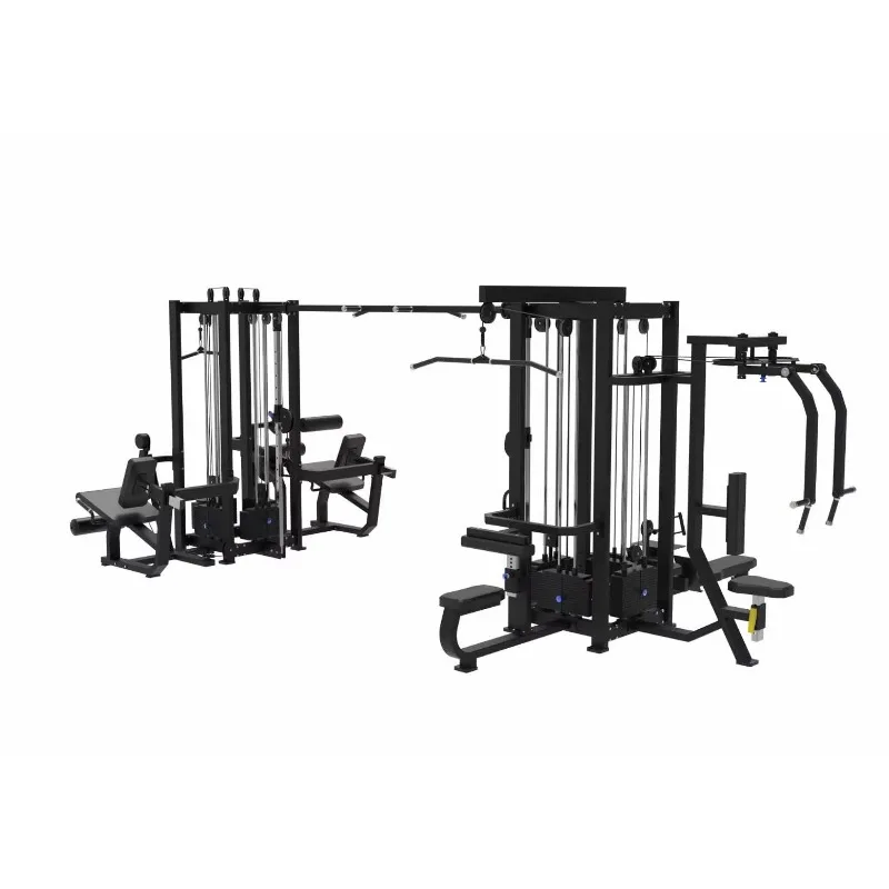 اللياقة البدنية أعلى جودة معدات اللياقة البدنية 8 محطات معدات اللياقة البدنية المهنية ممارسة داخلية