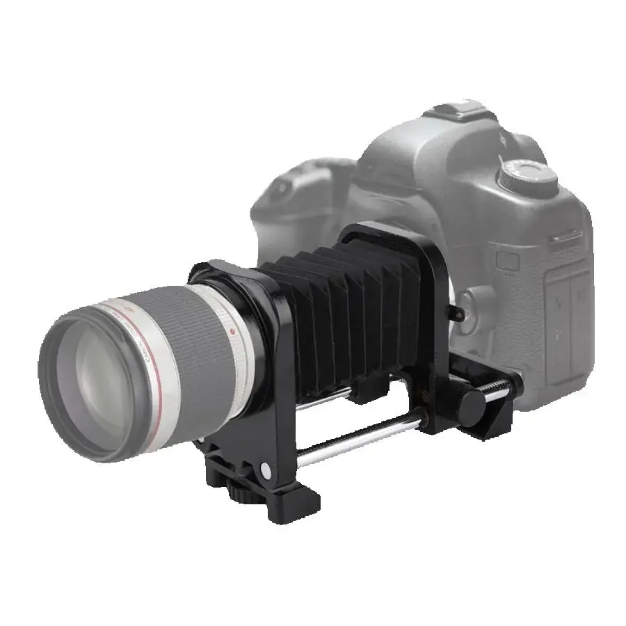 Macro Bellow para Photo Studio, fole de extensão, tubo para Nikon, Canon, EOS, Sony, câmeras DSLR