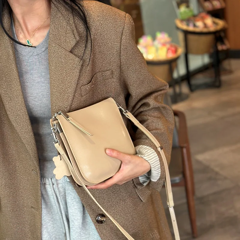 Women\'s Summer New Genuine Leather Crossbody Small Versatile shoulder bags