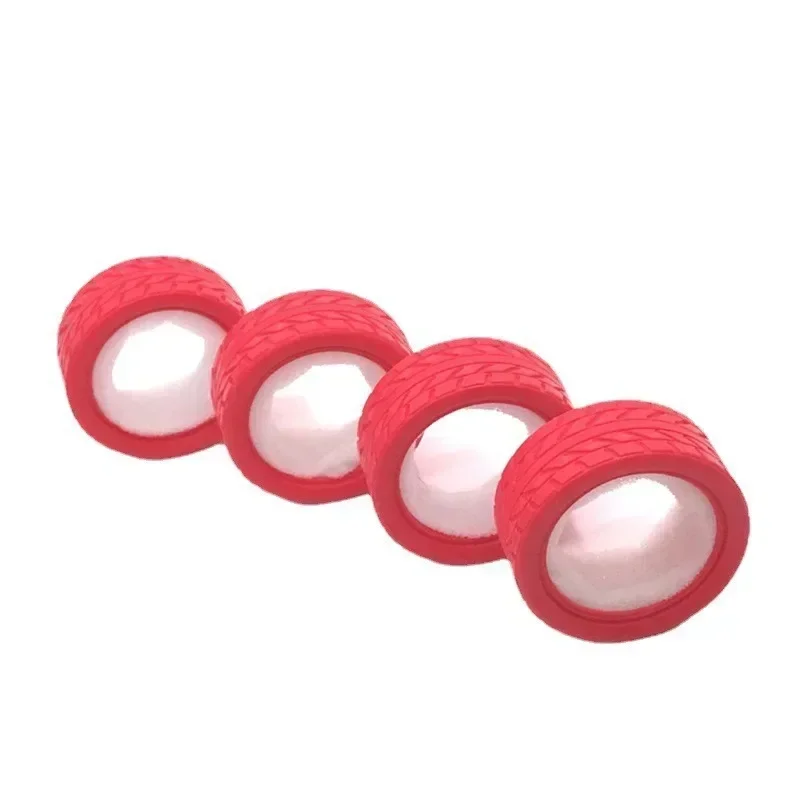 Soft RC Rubber Tyre Set 1/18 Scale Tyre with Tread Pattern Model Crawler RC Car Wheel Tires for Wltoys A949 A959