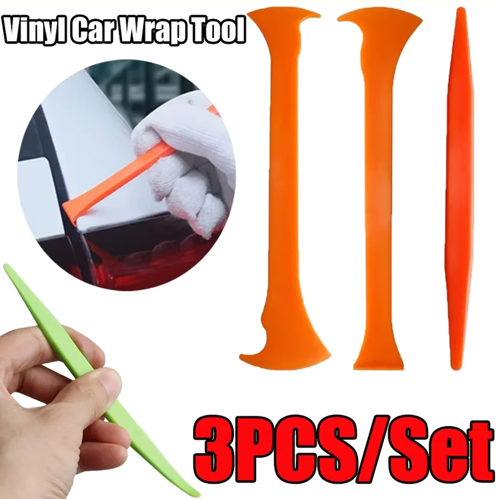 

1 Set Vinyl Car Wrap Tool Multifunctional Protable Cars Micro Stick Squeegee Window Tinting Scraper Kit Tools Auto Accessories
