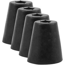 Alfombrilla para altavoces de 4 piezas, almohadilla para patas de armario, amplificador de mesa, bajo, pies de muebles, Almohadillas protectoras de aislamiento