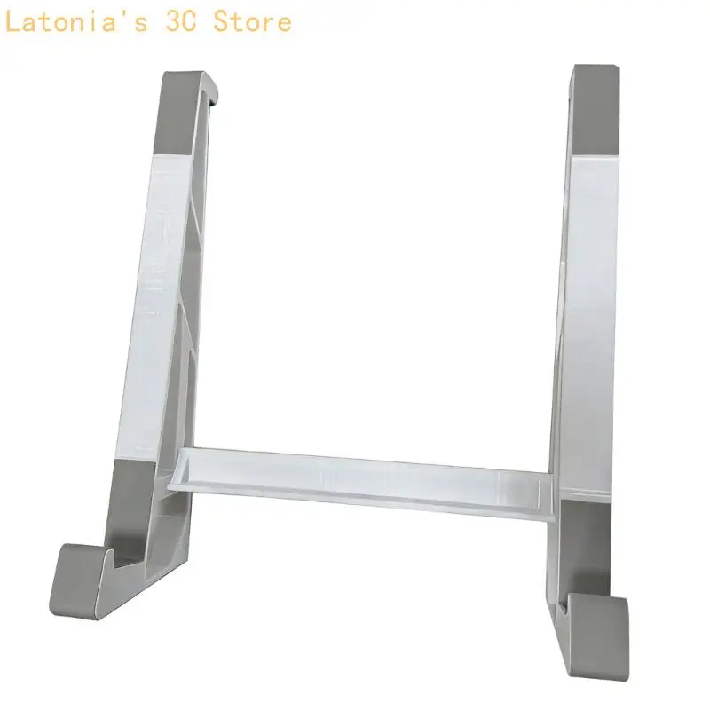 Adjustable Laptop Stand Providing Enhances Ergonomics Double Position for Side Vertical Use NonSlip Base Ensures Safety X3UB