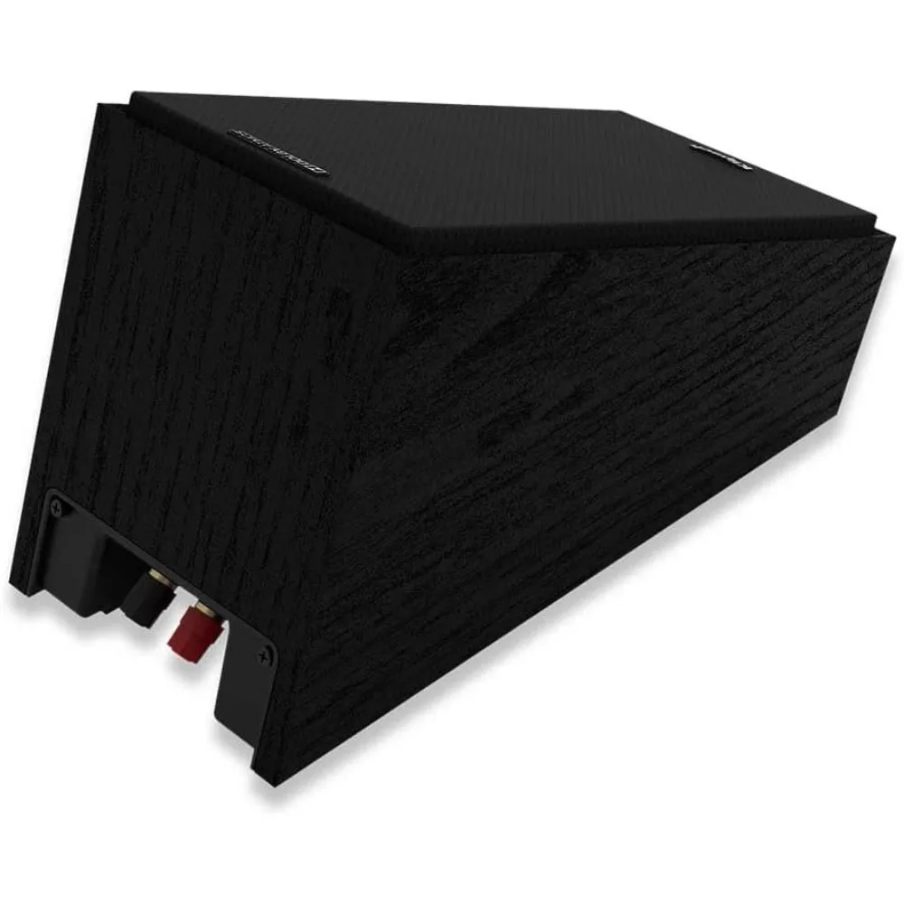 تمكين Dolby Atmos مكبرات صوت محيطية عالية الأداء ومحملة للارتفاع للمسرح المنزلي الغامر باللون الأسود