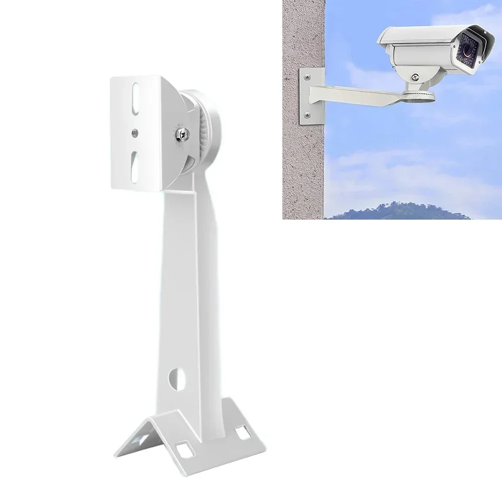 Camera Support Bracket With 2Pcs 10/20/30cm Hoops Waterproof Wall Corner Bracket Vertical Pole Mounts For CCTV IP Camera