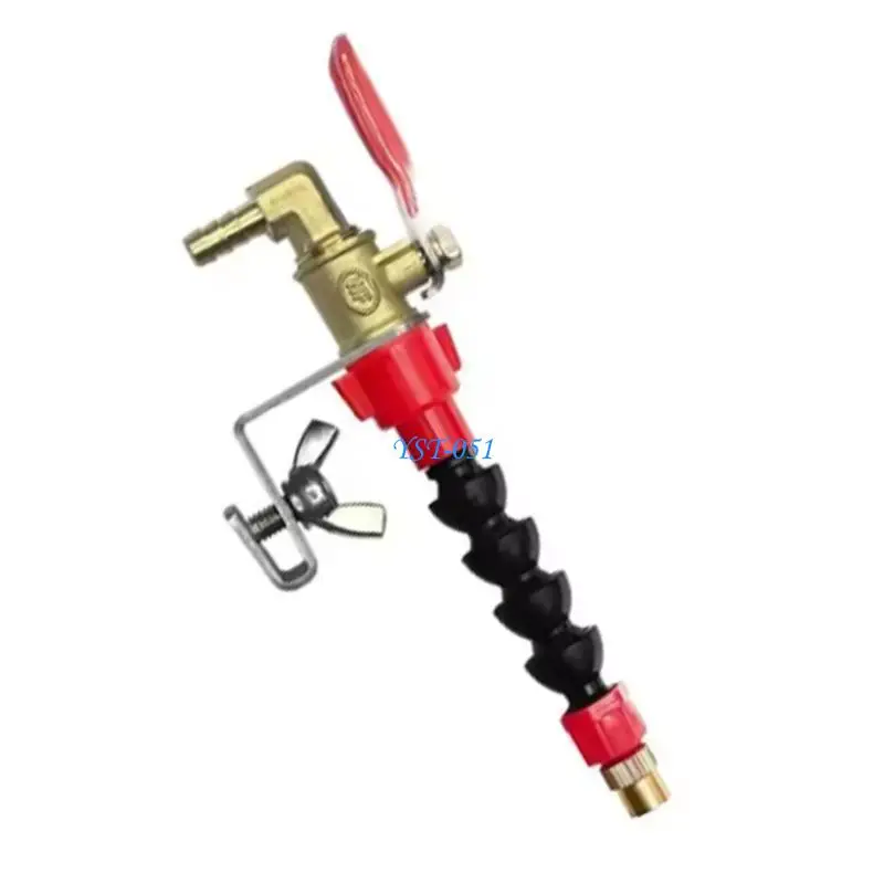 E15A Adjustable Dust Remover Nozzle Coolant Misting Brick for Tile Cutting Grinder for Professional Construction Workers,