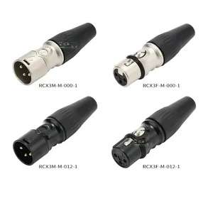 1 PCS REAN Yongsheng Neutrik Cannon Nam/Nữ Micrô Cân bằng Dòng cân bằng Audio XLR YS176 YS177 YS136N YS186 YS187 Cơn sốt độ trung thực cao 8 Cáp bán hàng chính XLR Neutrik - №4