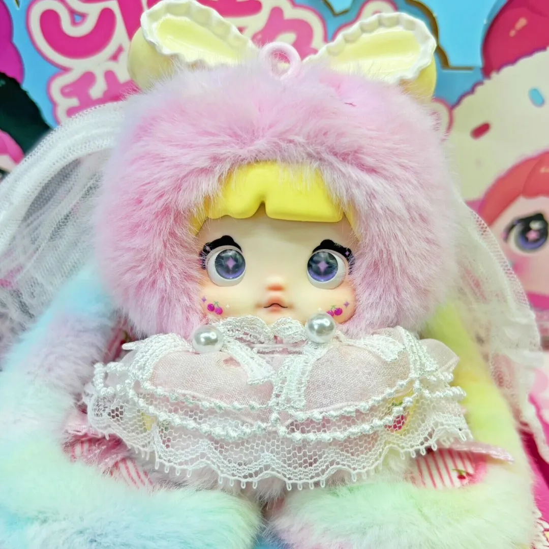 

Original Nommi Baby Sweetheart Bunny Series V2 Vinyl Blind Box Doll Trendy Pendant Bag Decoration Collection Girl Heart Gifts