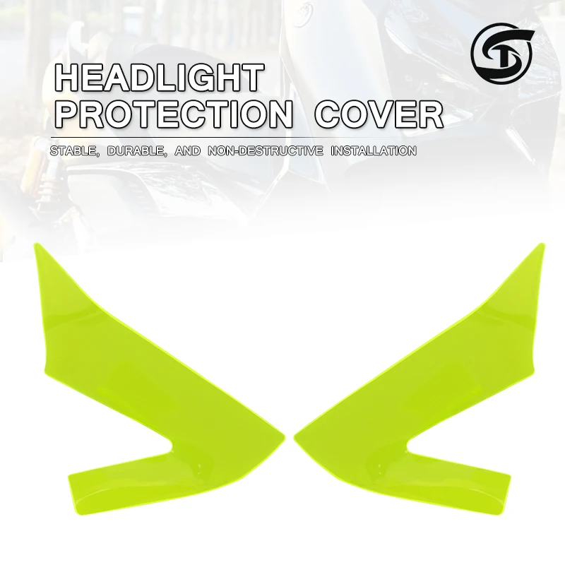 Motorcycle Accessory For Yamaha XMAX300 2023 Modified Headlight Protection Headlight Housing Protection Cover Color Change Patch