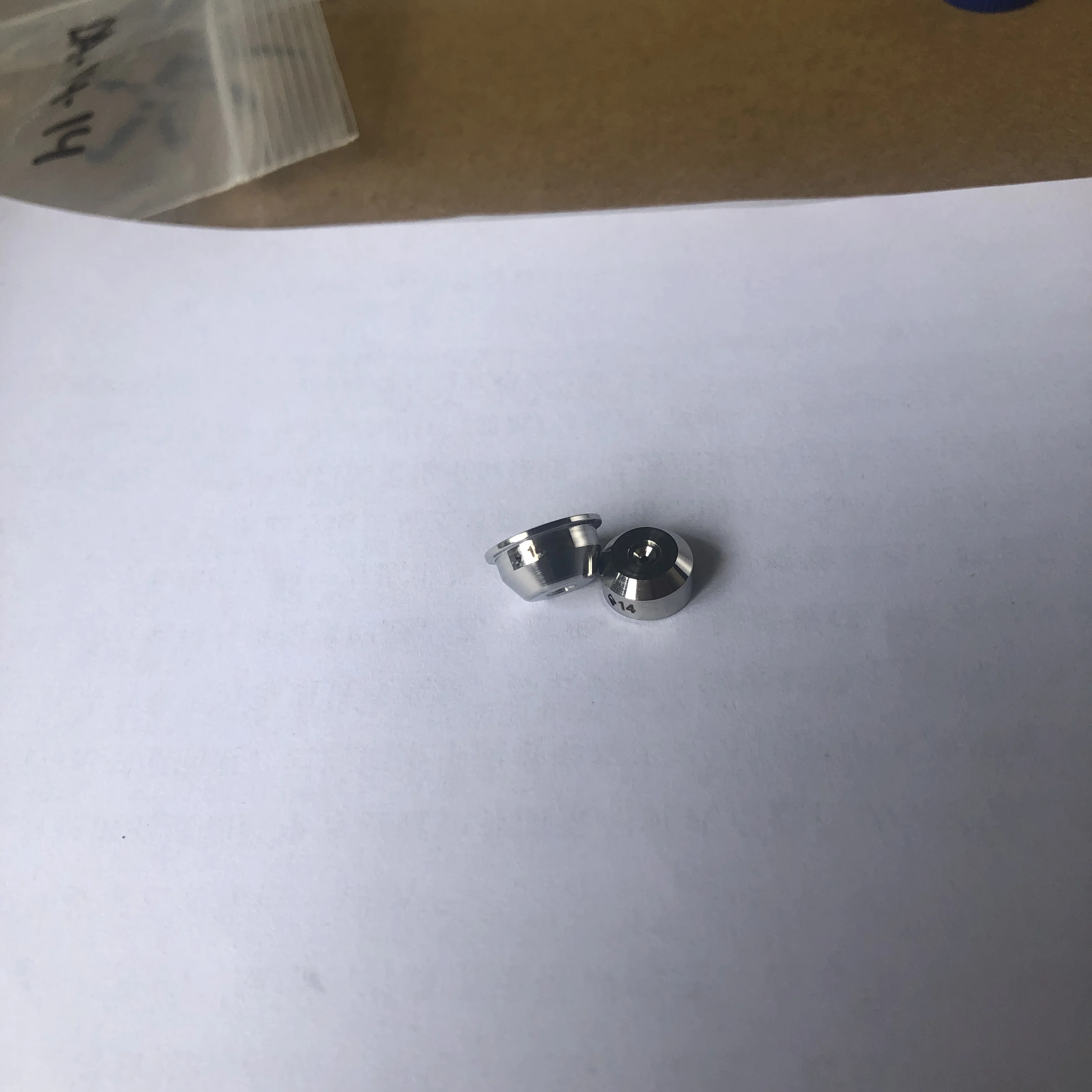 Waterjet Cutting Head Orifice High Pressure Parts Paser 4 Cutting Head Diamond Orifice