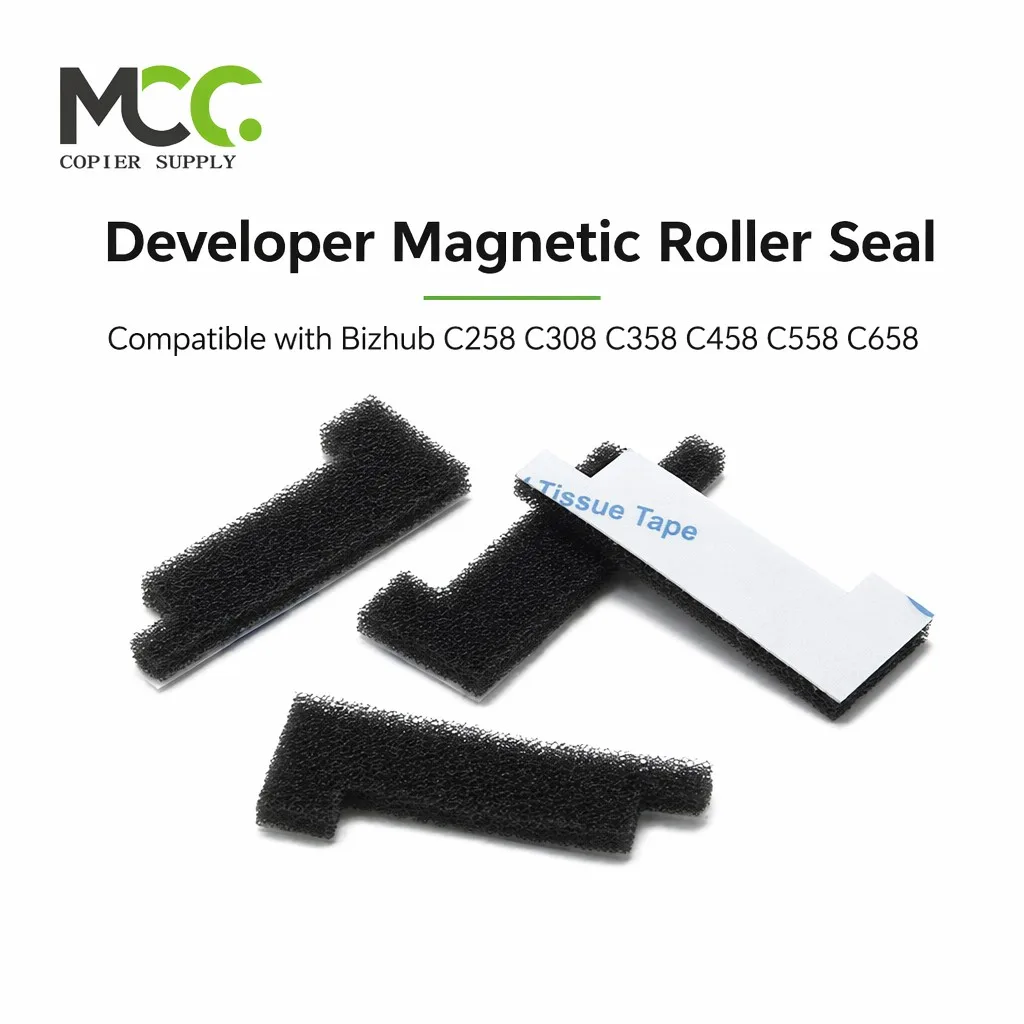 Developer Magnetic Roller Seal for Konica Minolta Bizhub C258 C308 C368 C458 C558 C658 Developing Roller Sponge Seal
