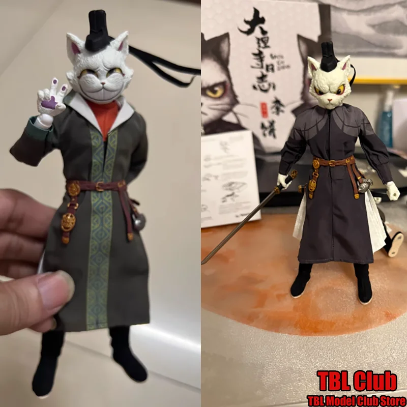 Auf Lager: Tang-Dynastie-Videge Director of Dali Temple Li Bing Catification im Maßstab 1:12 ‌   6-Zoll-Komplettset Actionfigur Soldatenspielzeug