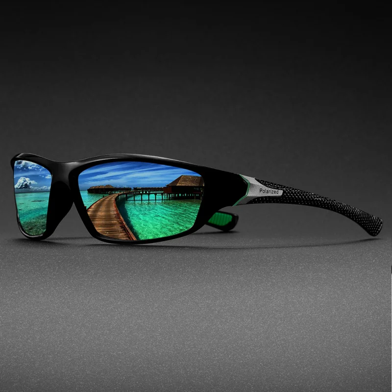 قطعة واحدة، إطار بيضاوي أنيق، نظارات قيادة للرجال، نظارات ملونة، نظارات ترفيهية خارجية