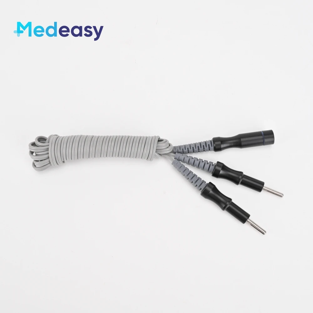 Medical Use Laparoscopic Reusable Bipolar Coagulation Forceps with Cable Maryland or Grasper Jaw