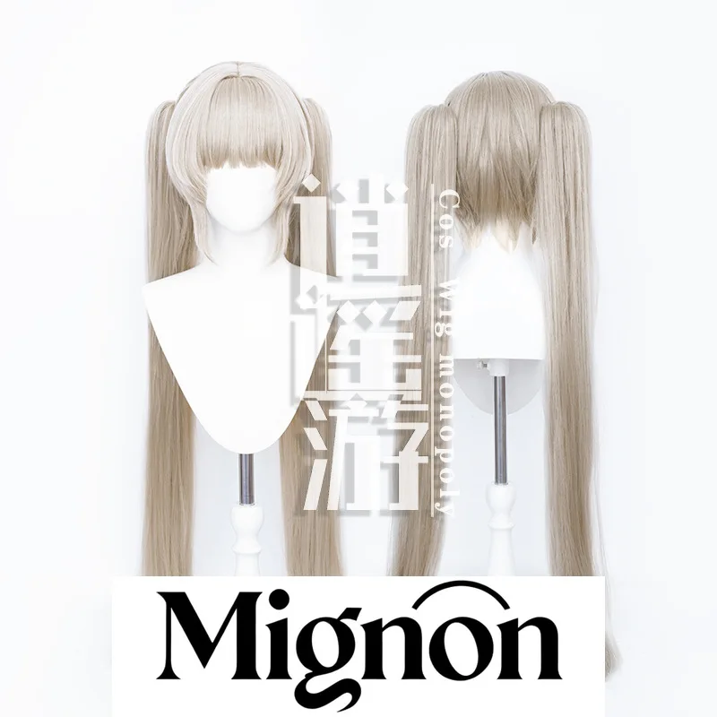 

Azur Lane Formidable Cosplay Wig Simulation Scalp Top Tiger Clip Twin Tails Halloween Gift