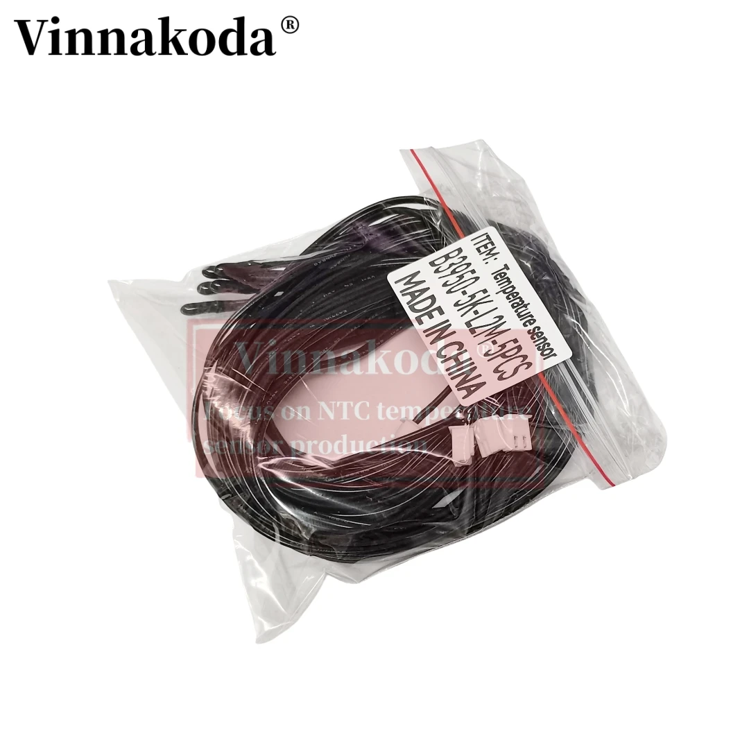 

NTC Thermistor Temperature Sensor B3950 5K 1% Air probe air conditioning probe 20/25/30/35/40/50CM 1/2/M