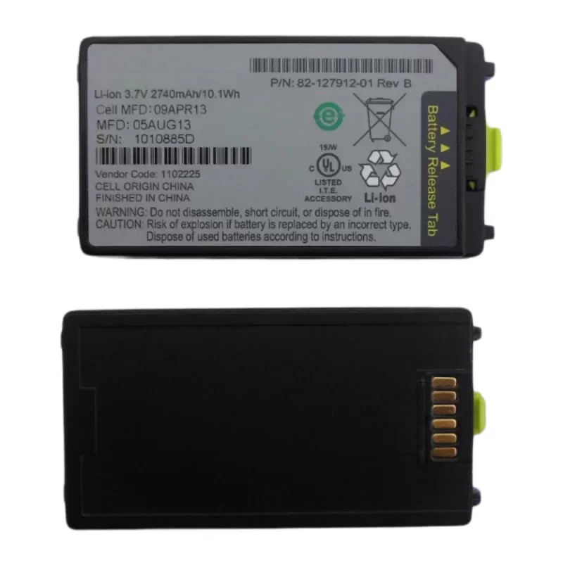 New 3.7V 2740mAh 10.1Wh Replacement Battery for Motorola Symbol MC3000 MC3090 MC3100 MC3190 Barcode Scanner, Li-ion Battery Pack