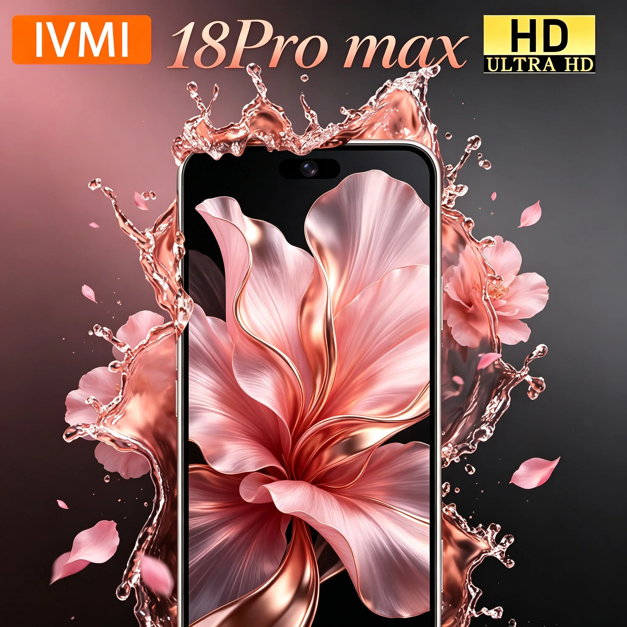 IVMI NEW Product hot sale 18 ProMax Android phone 6.7 inch 3GB+16GB dual camera Google Play Bluetooth WiFi smart phone