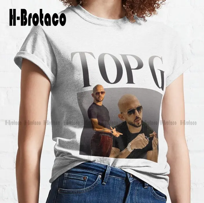 Andrew Tate Vintage  Top G T-Shirt Shirts For Women Dressy Outdoor Simple Vintag Casual T Shirts Xs-5Xl Streetwear Unisex