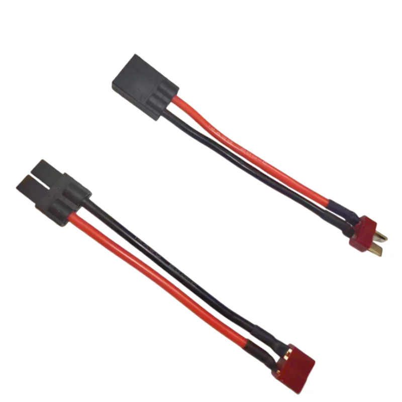 Male/Female T-Plug/Deans To Female/Male TRX Connector 14AWG Charging Cable Battery Adapter 100mm For Rc Lipo battery Rc Model