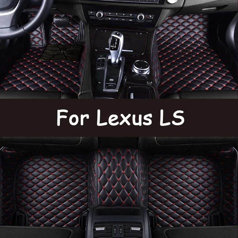 Custom Car Floor Mats For Lexus LS LS350 LS400 LS430 LS460 LS500 LS500h LS600h Auto Carpets Foot Coche Accessories