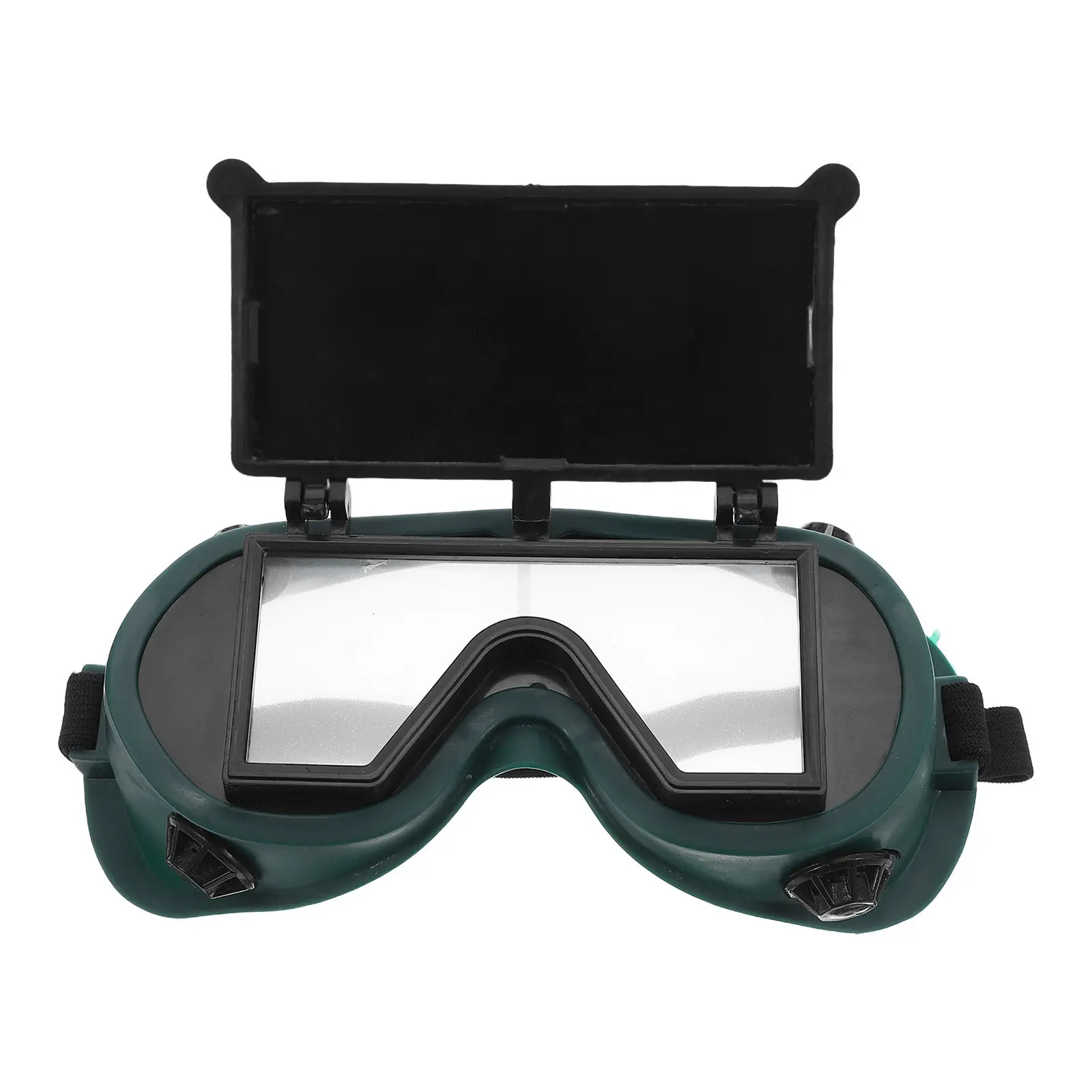 

2Pcs Welding Eye Masks Flip Up Protective Glasses Impact Resistant Comfortable Headband Darkening Goggles for Industrial Welding